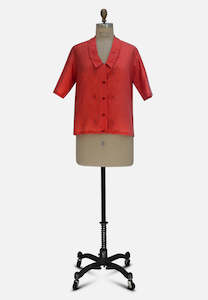 Clothing: Soft Red Blouse 'VIP'