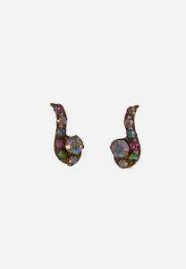 Finds Under Fifty: Rainbow Curls Earrings