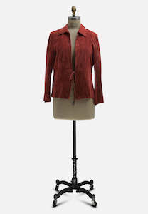Carolyn Softee Suede Jacket - STYLIST COLLECTION