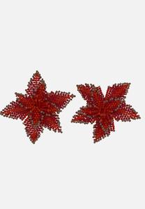 Orange Starfish Earrings