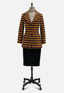 Jackets Coats: Sunday Stripes Tullo Jacket - DESIGNER