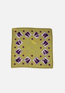 Olive & Violet Promenade Vintage Silk Scarf