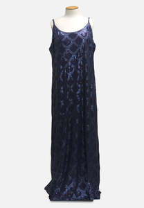 Home Page: Midnight Waterfall Sequin Slip Gown