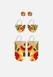 Sunflower Earrings Collection Trio