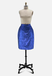 Retro: Extra Blue Skirt