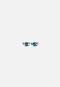 Home Page: Moe Moe Green Arc Stud Earrings
