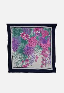 Home Page: Botanical Garden Print Silk Square Scarf 'VIP'