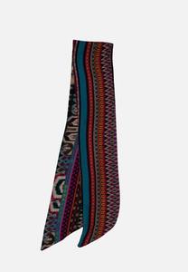 Home Page: 1980s Ikat Style Stripe Rectangle Scarf 'VIP'