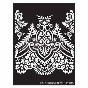 Stencils: Elegant Lace Stencil