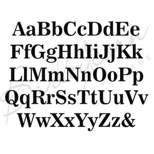 News Alpha 50mm Stencil