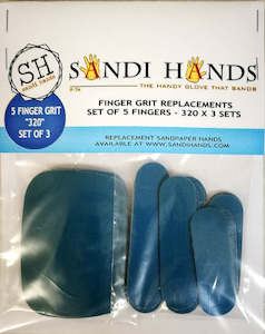 Sandi Hands Replacement Sandpaper Fingers | Paint Me Vintage