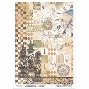 Reform Club Rice Paper for Decoupage A4