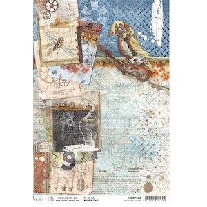 Jump to the Future Rice Paper for Decoupage A4