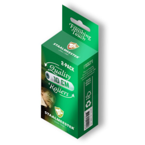 Velvet Luxe: Paint Roller Microfelt mini - 10cm set of two