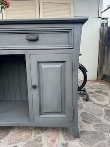 Furniture: Moody Sideboard in Clubhouse Grey & Carbon Black