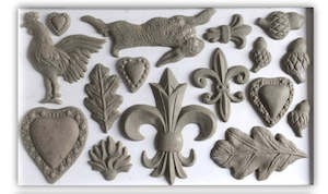 Iod Moulds: Fleur de Lis IOD Mould