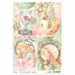 Decoupage Paper Clearance: The Little Prince Cards Rice Paper for Decoupage A4