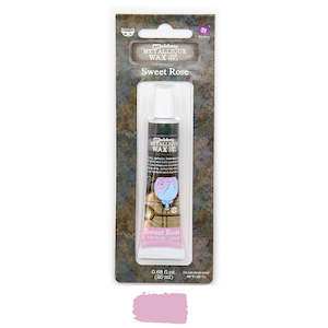 Metallique Wax: Metallique Wax Redesign with Prima Sweet Rose