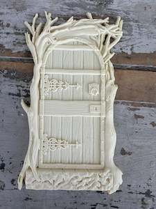 Resin Appliques: Resin Applique Hidden Hollow door branches