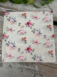 Napkins: Charlotte Stone Napkin for Decoupage