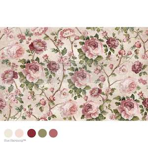 Redesign Decoupage Papers: Timeless Blooms Mulberry Tissue Paper for Decoupage KACHA