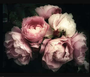 Dark Roses Paper for Decoupage A1