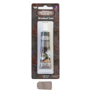 Metallique Wax Redesign with Prima Brushed Iron