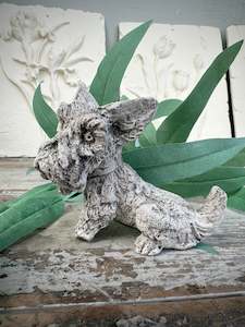 Terrier Dog statue
