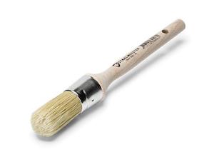 Brushes Accessories: Staalmeester Natural Bristle Round Wax Brush - Series 3600