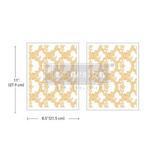 Redesign GOLD transfer Middy Golden Lacework KACHA