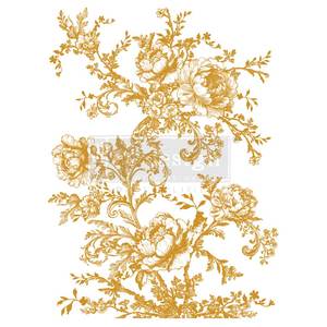 Redesign transfer Large GOLD Eglantine Elegance KACHA