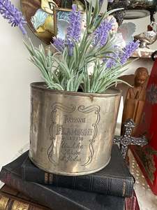 Italian Silver Nougat tin