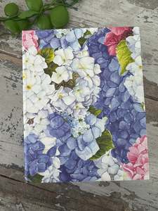 Jotter Pad Classic Hydrangeas