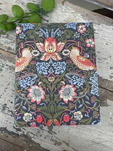 Home Gifts: Jotter Pad Strawberry Thief