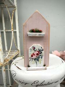 Handmade Houses pink series Rose door