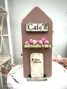 Home Gifts: Handmade Houses pink series Cafe