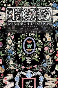 Emily Clare IOD Transfer small 8 sheets