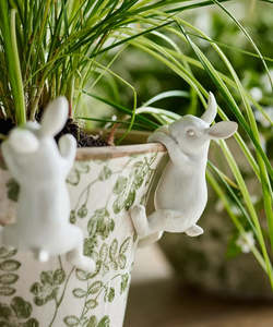 Hanging Bunny White