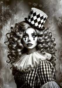 Tissue And Fibre Decoupage Papers: Harlequeen Mulberry Decoupage Paper