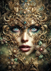 Calanthe Mulberry Decoupage Paper