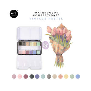Metallique Wax: Watercolour Confections Vintage Pastel