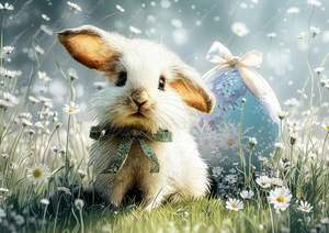 Easter: Hopper Mulberry Decoupage Paper