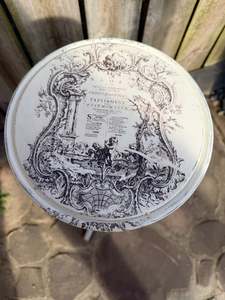 Furniture: Shabby French look side table or stand tall