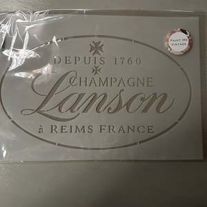 Stencils: Champagne Stencil  - choice of 3