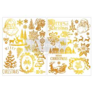 Redesign GOLD transfer Middy Holiday Heirloom Foil KACHA