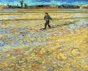 Van Gogh Sower Paint by Numbers - Paint My Numbers