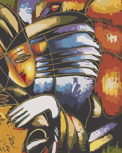 Products: Picasso Abstract Face Paint by Numbers - Paint My Numbers