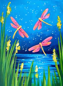 The Original Paint Wine Party: Magical Dragonflies | 02/12/2025 - Good Eastern Taphouse, Rotorua