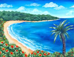 The Original Paint Wine Party: Blue Bay (first drink included) | 16/12/2025 - Hey Coastie, Wellington