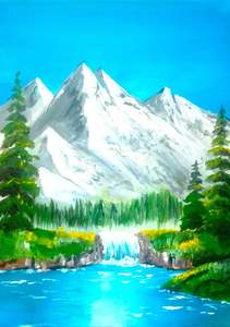 The Original Paint Wine Party: Snowy Mountains (Bob Ross Inspired) | 08/12/2025 - Little Creatures, Auckland